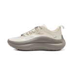 Li Ning Cushioning Slip Resistant Abrasion Resistant Lightweight Low top Casual Shoes Women's Greige AGLW050-2 39