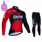 Bmcing Team Ropa Ciclismo Soe 2025 Talvine Termiline Fliisist Jalgrattariided Meeste S&auml;rgi &Uuml;likond V&auml;ljas S&otilde;itmiseks Jalgratas MTB P&uuml;ksid Komplekt M