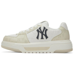 MLB New York Yankees S&uuml;nteetiline Nahk Kulumiskindel Libisemiskindel Madal Ketsid Rula Kingad Unisex Elevandiluu Valge 3ASXM036N-50IVS 44