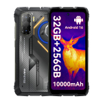 Blackview ROCK 3 V&auml;li nutitelefon 32GB+256GB Termokaamera 10000mAh Mobiiltelefon must