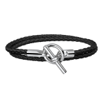 Hermes Glenan Topeltk&auml;epael Nahast K&auml;epael Unisex K&auml;epaelad Must H071689FP89 T2