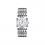 TISSOT Kvartsmehhanismiga Naiste K&auml;ekell P&auml;rlmutterv&auml;rvi Kella sihverplaat Roostevabast Terasest korpus T02.1.581.74 Mother-of-Pearl Color