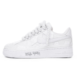 Billie Eilish x Nike Air Force 1 Low top Skateboard Shoes Unisex White DZ3674-100(Team-) 36.5 white