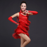 Ladina tantsukleit litritega Cha Cha Tango Bollywood tantsuseelik lavakost&uuml;&uuml;m 5 v&auml;rvi M