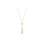 Swarovski Uimastav Oliivileht Kullatud Kaelakee Naiste kaelakee Roheline 5515463 Green