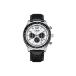 Citizen Eco-Drive Seeria FF Vabaaja Unisex P&auml;ikesetoitega Kvartsikell Unisex-kellad Valge CA4500-32A Regular Watch Box,White Dial CA4500-32A