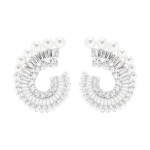 Swarovski Ariana Grande Kapselkollektsioon Inkrusteeritud Disainiga Roodiumiga Pinnatud K&otilde;rvar&otilde;ngad Naiste k&otilde;rvar&otilde;ngad H&otilde;be 5720869 Box (Random Color)
