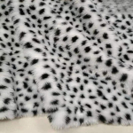 Tr&uuml;kitud pl&uuml;&uuml;s s&uuml;nteetkarva kangas leoparditr&uuml;kk tiigritr&uuml;kk sebratr&uuml;kk esinemisr&otilde;ivad kunstkarusnahk riided vaip kodutekstiil 50x170cm gray