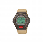 Casio G-SQUAD seeria G-SHOCK seeria klassikaline retro mood 200 meetrit veekindel kvartsi liikumine vaik rihm Jaapani ja Korea kell DW-6600PC-5JF roheline