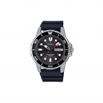 Casio STANDARD seeria veekindel moesuund p&auml;ikeseenergia kvartsmehhanism vaikrihm Jaapani ja Korea kell meeste kell must sihverplaat MTP-S110-1AV must