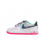 Nike Air Force 1 S&uuml;nteetiline nahk Polsterdus Vastupidav haarduvus Mugavad madalad tossud Unisex tossud IU3252-100 35.5