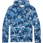 Polo Ralph Lauren Troopilise Prindiga Jersikootud Kapuutsiga T-s&auml;rk Klassikaline V&auml;ljalase Meeste Topid 710963815-001 S