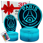 Paris Saint Germain Psg 16 LED 3D Laste &Ouml;&ouml;lamp + Kaugjuhtimispult