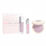 DIOR Aksessuaar P&uuml;siv vedel highlighter + Highlighteri ketas + Lummav huulel&auml;ige Meigikomplekt Fantasy Star Wish Piiratud v&auml;ljaanne Kinkekarp Selge helendav valge