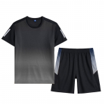 Meeste jooksu kiirelt kuivav spordiriiete komplekt Ice Silk Fat 10XL