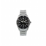 SEIKO seiko5 100-meetrine sukeldumiskell mehaaniline liikumine terasrihm meeste kell must sihverplaat SNZF17K1 must