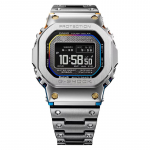 CASIO 5000 seeria 200 meetrit veekindel Bluetooth-&uuml;hendus l&ouml;&ouml;gikindel p&auml;ikeseenergia Kvarts Terassihmaga meeste k&auml;ekell must sihverplaat GMW-BZ5000RC-1 must