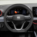 Nahast autojuhtimiskangi kate Seat Arona 2024 2018-2023 Katteid Katete jaoks Auto interj&ouml;&ouml;r Seat leon Tarvikud 2020