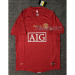 0708 Force Manchester United retro s&auml;rk koduv&auml;ljak Nr. 7 Ronaldo pikkade varrukatega jalgpallis&auml;rk Rooney Giggs laste Meistrite liiga komplekt Kids' size 120
