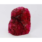 Looduslik punane rubiin tohutu toor 109,25 ct Maap&otilde;uest kaevandatud SERTIFITSEERITUD lahtine v&auml;&auml;riskivi 32.8 mm approx punane