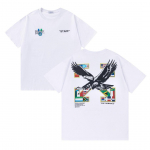9237 Kreemjas Suvine Meeste ja Naiste Puuvillane Tr&uuml;kitud &Uuml;leliigne T-s&auml;rk Street Wear S