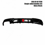 Performance Style Tagumine Difuusor Tagumise Kaitseraua Huul Splitter Lambiga Bmw E90 E91 E92 E93 320i 320d 325d 330d 335i 05-12 M-Tech jaoks E90 Type 1