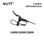 NUTT H&uuml;draulilised ketaspidurid Elektrijalgratastele/T&otilde;ukeratastele 4-kolvilised/2-kolvilised valikud 140/160/180 suurustes - Jalgrattapidurid 2 left