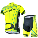 Jalgrattasport Kost&uuml;&uuml;m Meeste ORBEA Suvine Jalgrattas&auml;rk Maastikuratta Jalgrattas&auml;rk L&uuml;hikeste Varrukatega 4XL yellow