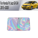 Auto p&auml;ikesesirm Honda Fit Jazz GK GH 2015~ 2018 jaoks Auto esiklaasi p&auml;ikesekaitse Soojusisolatsioon Suvine jahutus For Honda Fit