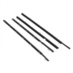 4 tk V&auml;limine Tihend Ukse V&ouml;&ouml;tihend Toyota Land Cruiser FJ80 HDJ81 90-98 jaoks C166-A504-BLK