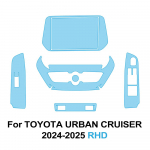 Auto sisekujunduse TPU kile Toyota Urban Cruiser 2025 2025 jaoks Kaitsekleebis Navigatsiooniekraan Eelt&ouml;&ouml;deldud PPF Kriimustusvastane kile for Urban Cruiser