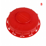 Punane IBC kaan Vesi Vedeliku hoidla IBC paagi liitmik Plastikust katte kork Adapter