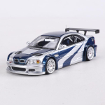 Mj Mudel 1:64 M3 E46 Gtr Sulamist Mudelauto Kapott Avaneb gray