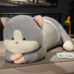 Suur pidulik kampsun kassikujuline pehme m&auml;nguasi suur kassikujuline nukk t&uuml;drukule rahustav riidest nukk s&uuml;nnip&auml;evakingitus 90cm（1.35kg）