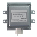 2M167B-M11 Magnetron Vastupidav Asendusosa Sobib Mikrolaineahju T&otilde;husad Tulemused Pikaajaline Vastupidavus 1 gray