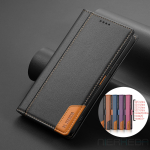Magnetiline Klappnahast &Uuml;mbris Samsung Galaxy S26 S25 Edge S24 S23 Ultra S22 S21 FE S20 S10 Plus Note20 A17 A16 A56 jaoks Rahakott Galaxy S22 Ultra 5G must