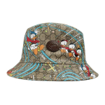 Gucci x Disney Donald Duck Koppm&uuml;ts 'Beež Pruun' Meeste 648844-4HACS-8465 L