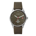 TRIWA TIME FOR PEACE HUMANIUM 39 HU39GR-CL080912 Meeste k&auml;ekell Metall Roheline black