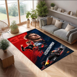 Max Verstappen Kristall Samet Vaip Pehme Anti?Libisemisvastane p&otilde;randamatt Mugav Kodu Elutuba Magamistuba Dekoor Vaip 80cmx160cm
