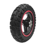 KUGOO KuKirin G3 10-tolline esiratas 10X2.75-6.5 ketaspidurihubiga elektrit&otilde;ukeratastele 10-inch Tubeless Tire + Disc Brake Hub black