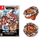 Furyu Beyblade X Evo Battle - L&uuml;liti koos CX-00 Leon Fang T4-60A Punase Versiooniga. Kaasas