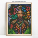 Saabuvad 5d teemantmaalid Cartoon Portree Kodukaunistus Teemanttikandid 20X30