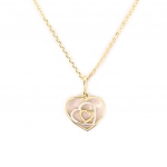 Altesse [L0353] &ndash; 2-tooniline kullatud kaelakee  Love kuld