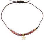 Les Tr&eacute;sors De Lily [R0141] - terasest k&auml;ev&otilde;ru 'Une Etoile est N&eacute;e' roosa kuld - t&auml;ht 7 mm Heleroosa