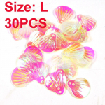 30 tk plastist p&auml;rliga v&auml;lklambi tera, pehme s&ouml;&ouml;daga kala nakkek&auml;rbse sidumisvooder Shinning Attractor uued kalalusika tarvikud L