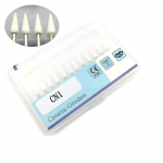 12 tk hambaravi leek valge kivi poleerimine FG puurid CN1 puurid sobivad suure kiirusega 1,6 mm hambaarsti t&ouml;&ouml;riistad