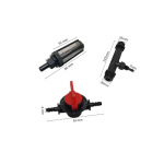 Venturi v&auml;etise pihusti 1/2 3/4 tolline 4 kiirusega voolu reguleerimisklapi niisutusliitmik veefiltriga P&otilde;llumajandus 1 komplektiga 3I4 inch