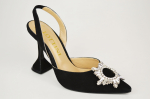 Kontsaga sandaalid Lottini 303771 36 Must seemisnahk 36 must