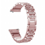 18 mm 20 mm 22 mm rihmaga naiste teemantk&auml;ev&otilde;ru seadmele Garmin Vivoactive4S/3/Venu 2 1 2S/SQ/Vivomove HR Huawei GT 3 2/Pro Samsung Galaxy Watch 4 3 Active 2 18mm
