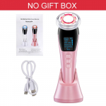 EMS Micro Current Face Lifting n&auml;omasseerija Sonic Vibration Face Massager kortsude eemaldaja Hot Cool Beauty Device NO GIFT BOX